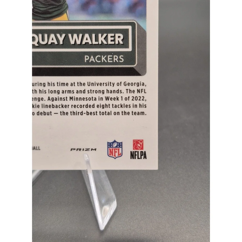 2022 Panini Donruss Optic Rated Blue Prizm /179 Quay Walker #248 Rookie RC 0rd2